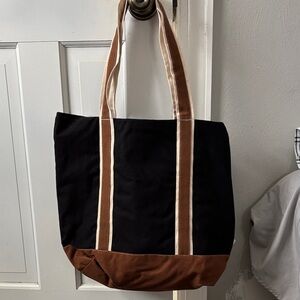 Summersalt Black and Brown Tote Bag